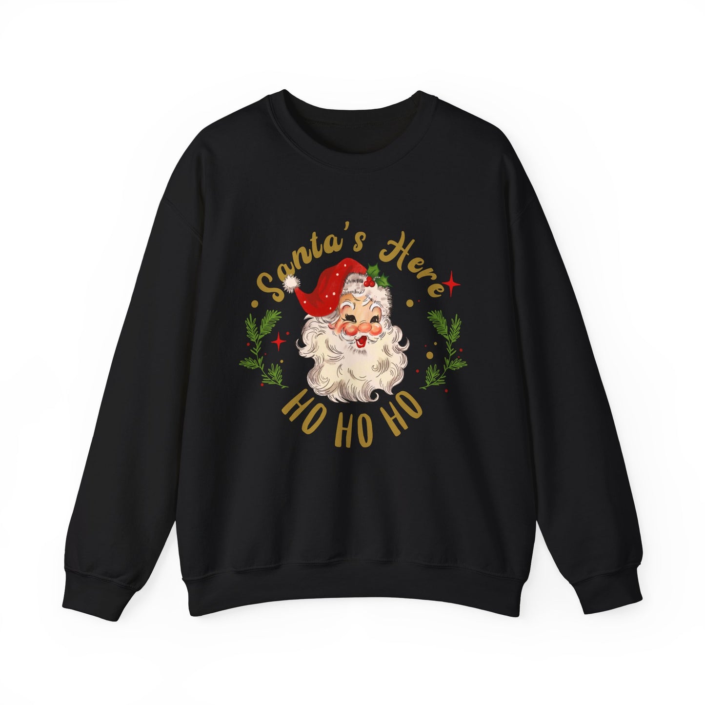 Christmas Santa Graphic Sweatshirt