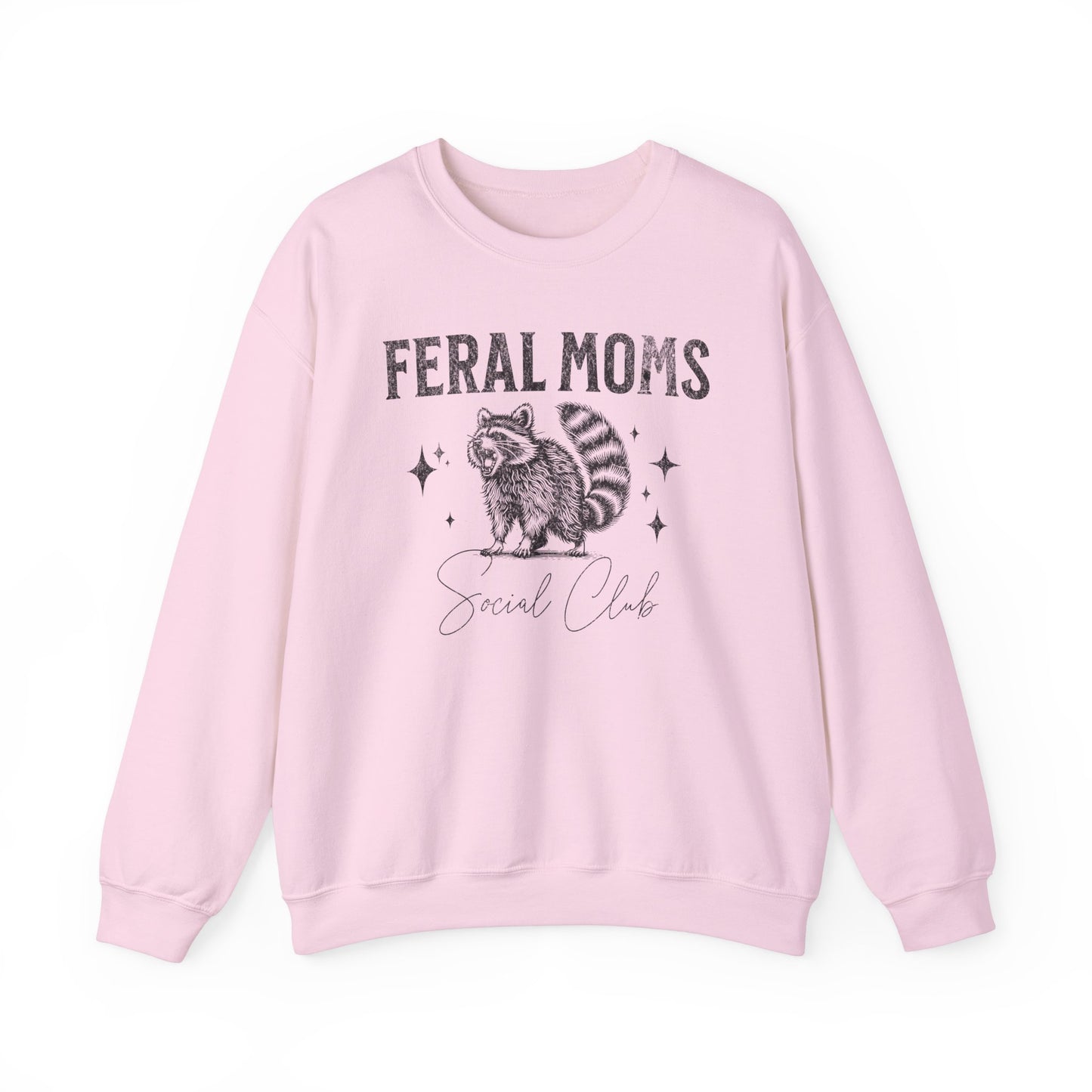 Feral Moms Social Club Raccoon Sweatshirt