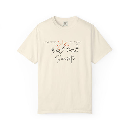 Comfort Colors Minimalist Sunset Lover T-shirt