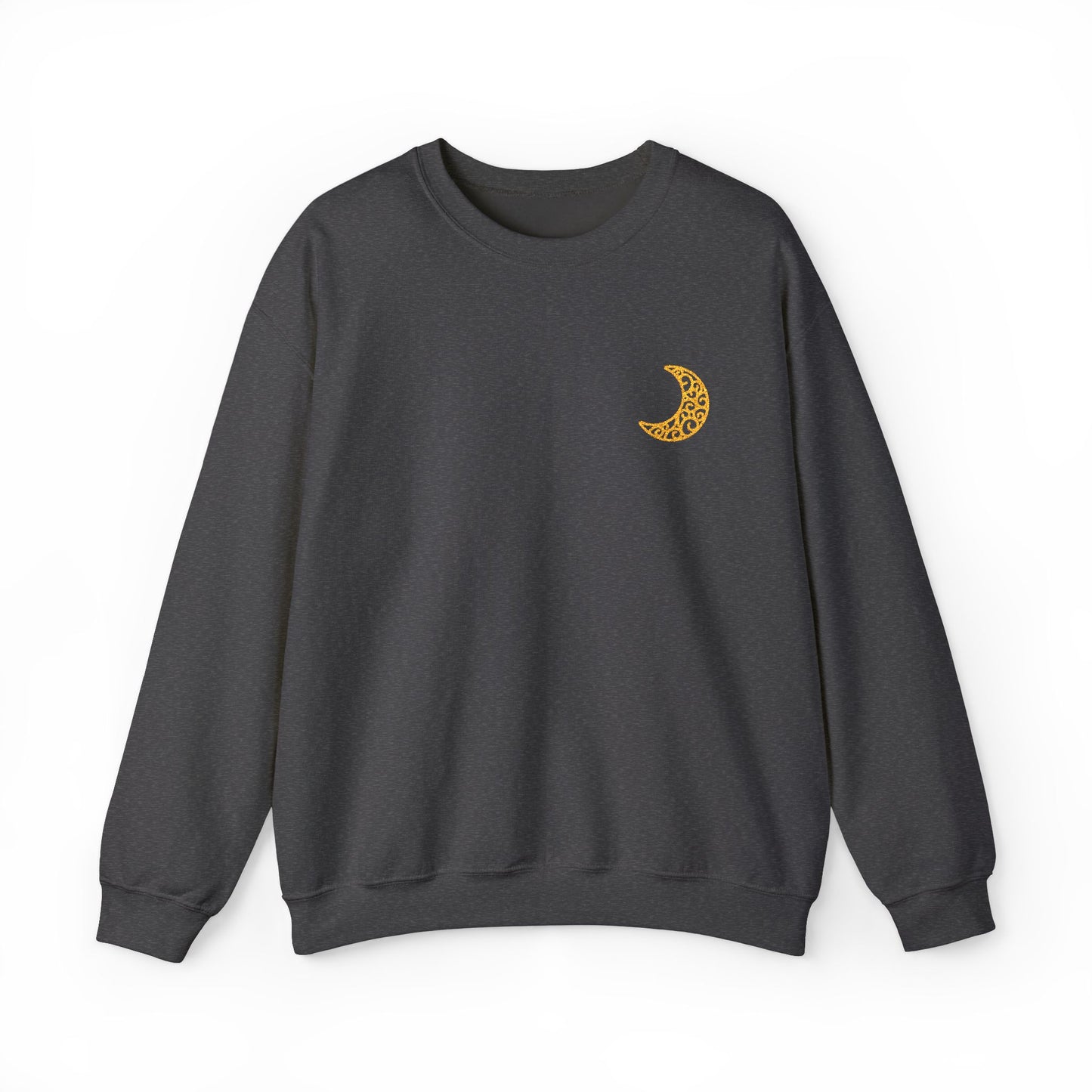 Embroidered Minimalist Moon Sweatshirt