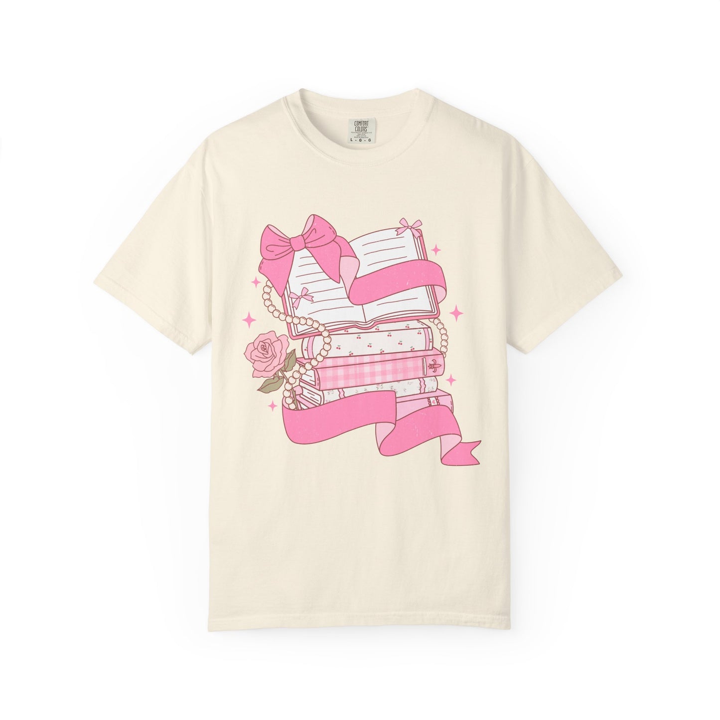 Coquette Book Lover Comfort Colors T-shirt