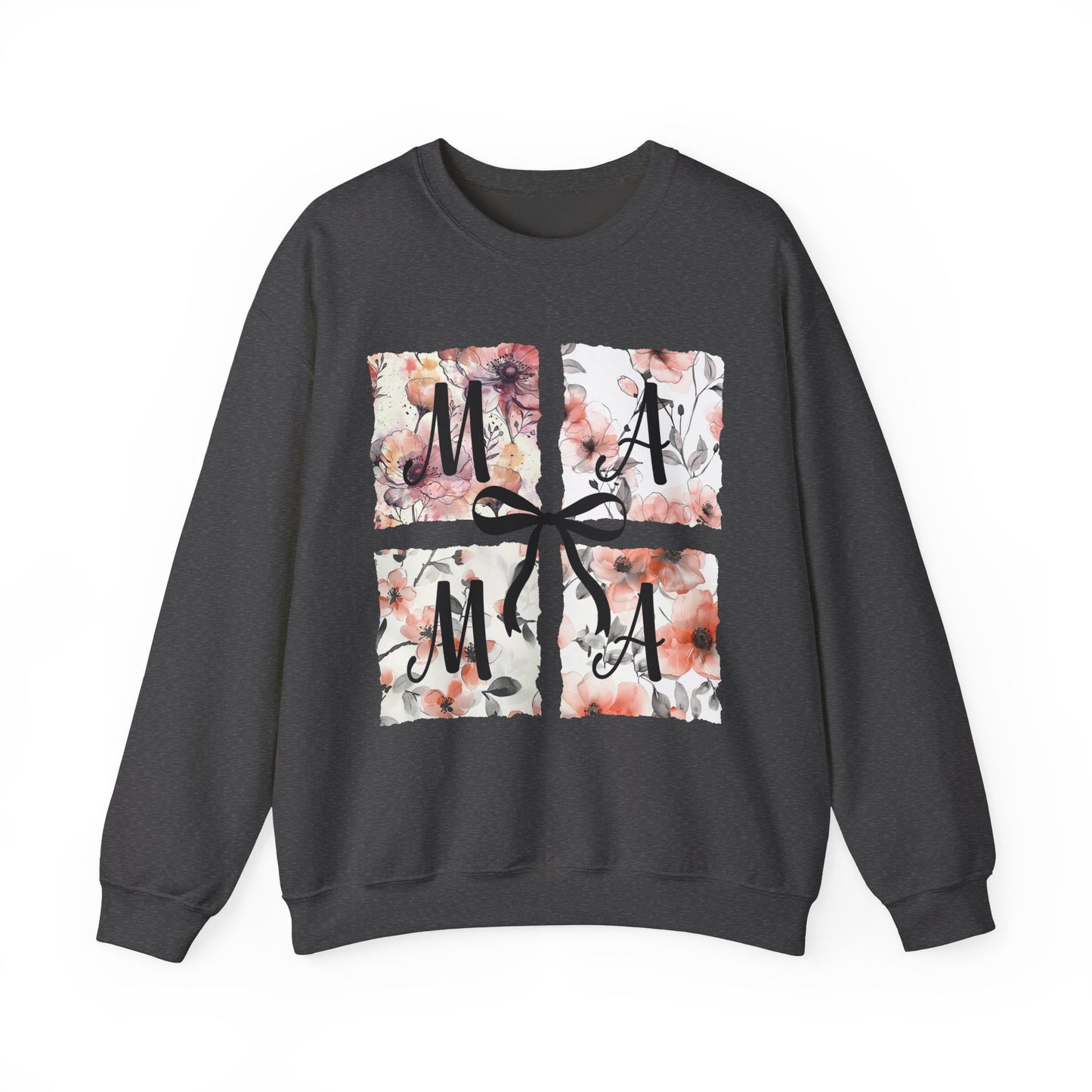 Floral Mama Coquette Bow Sweatshirt