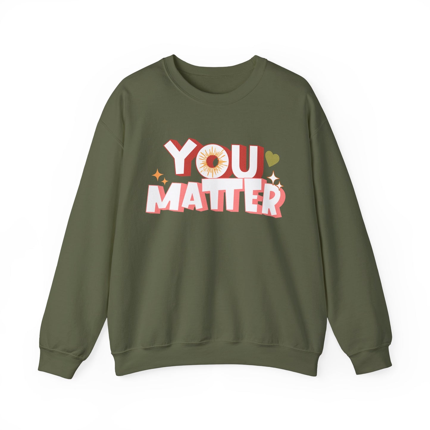 You Matter Groovy and Colorful Sweatshirt