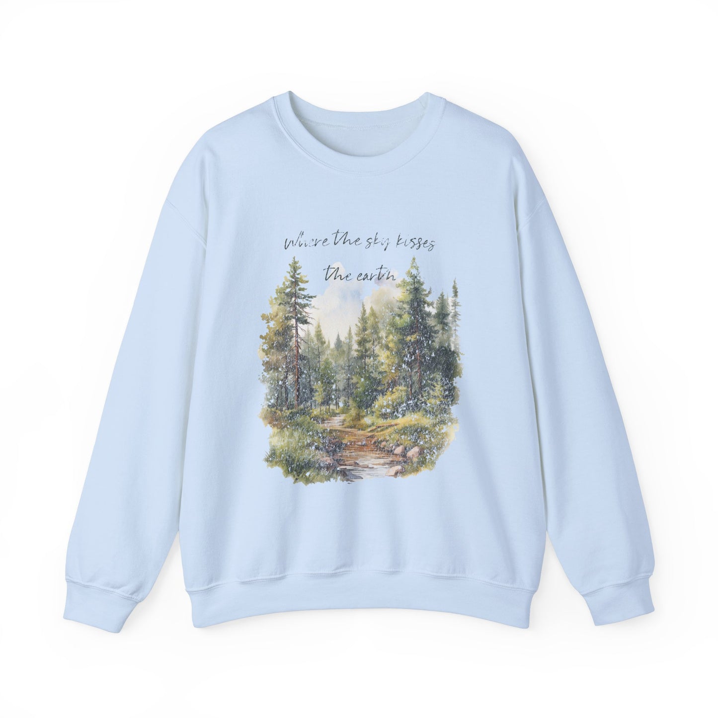 Nature Watercolor Sweatshirt