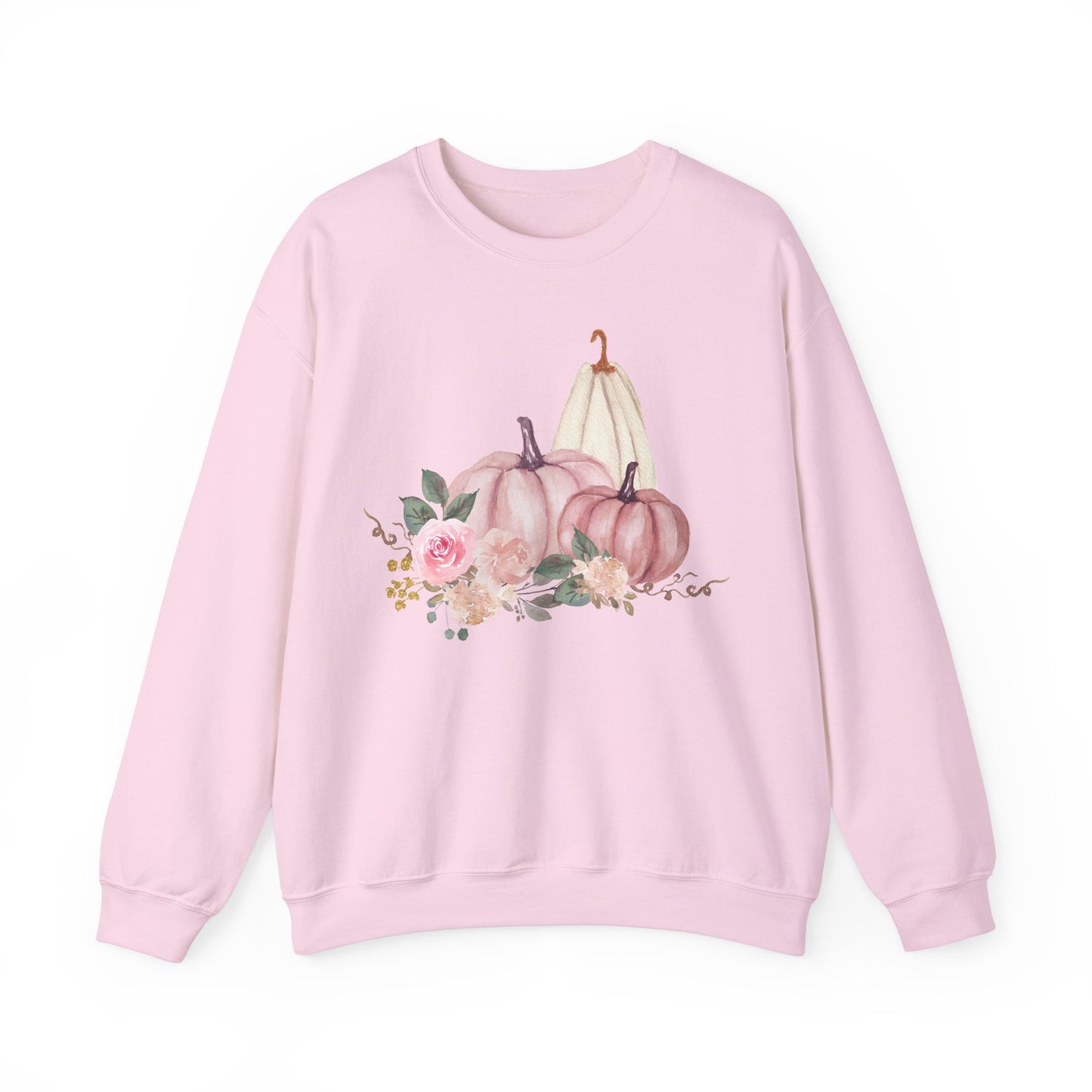 Floral Pumpkin Sweatshirt