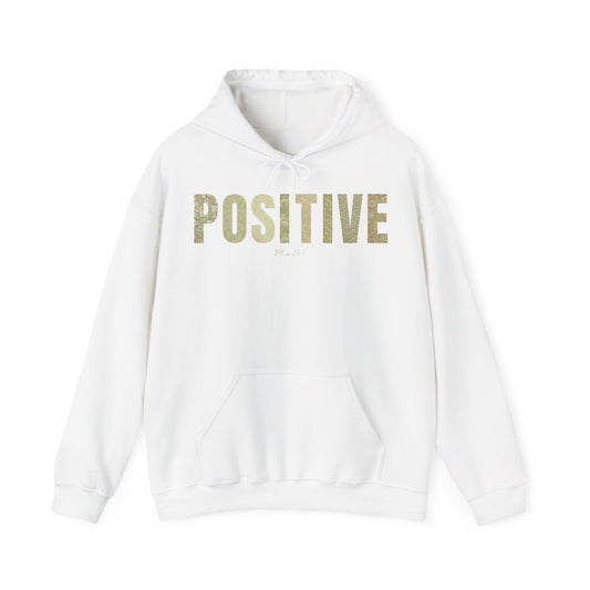 Positive Me 24:7 With Green Patterns Hoodie