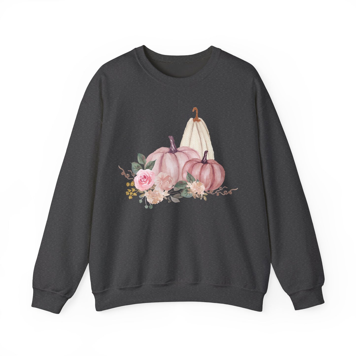 Floral Pumpkin Sweatshirt