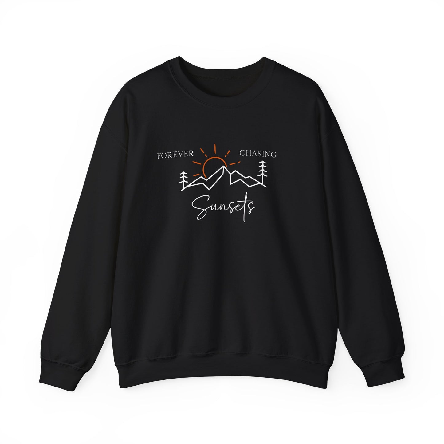 Minimalist Sunsets Lover Graphic Sweatshirt