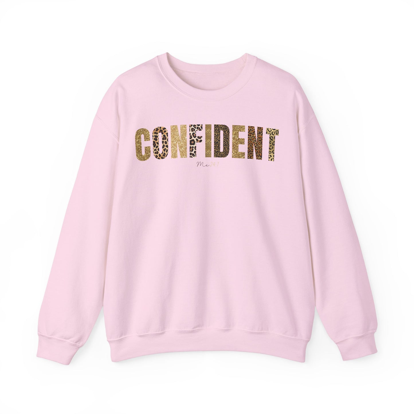 Confident Me 24:7 Leopard Patterns Sweatshirt