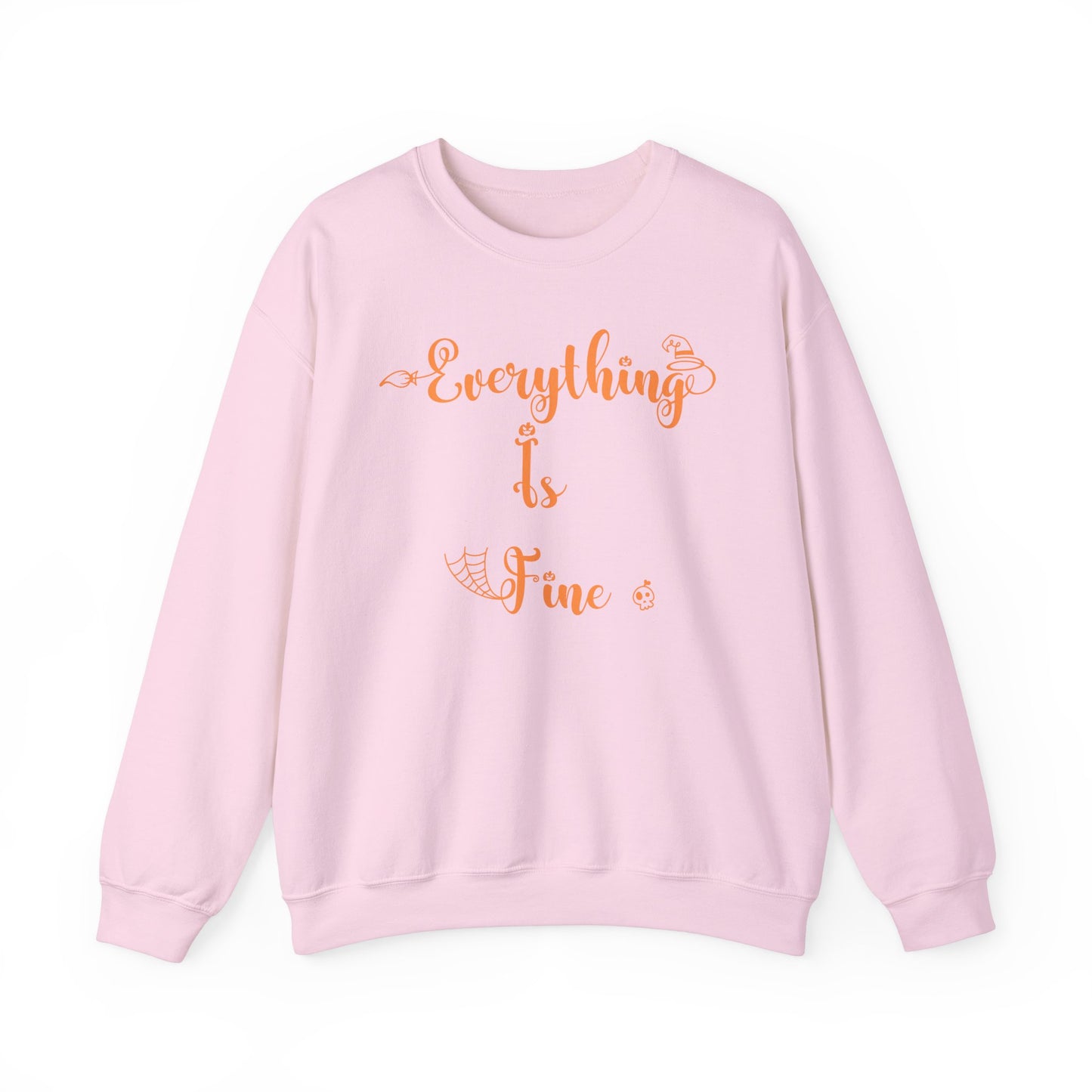 Everything Is Fine Halloween Sweatshirt