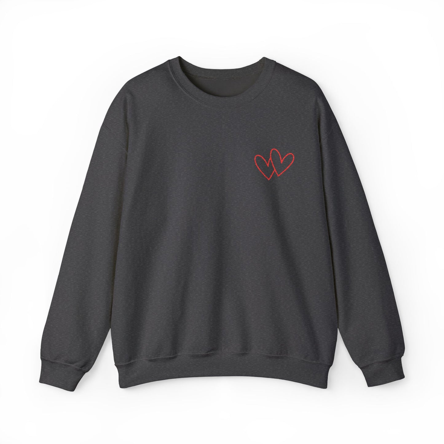 Embroidered Heart Sweatshirt