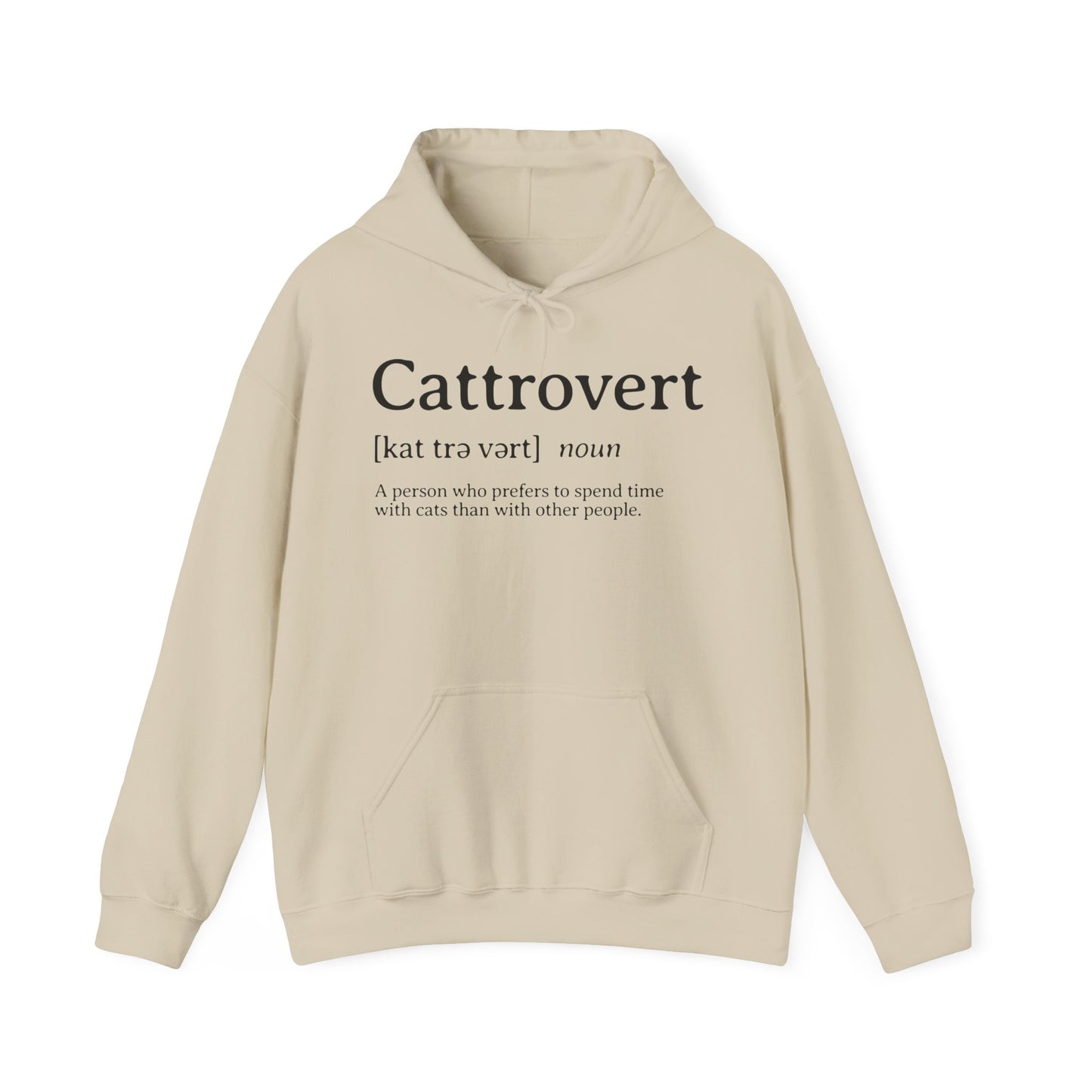 Cattrovert Definition Hoodie