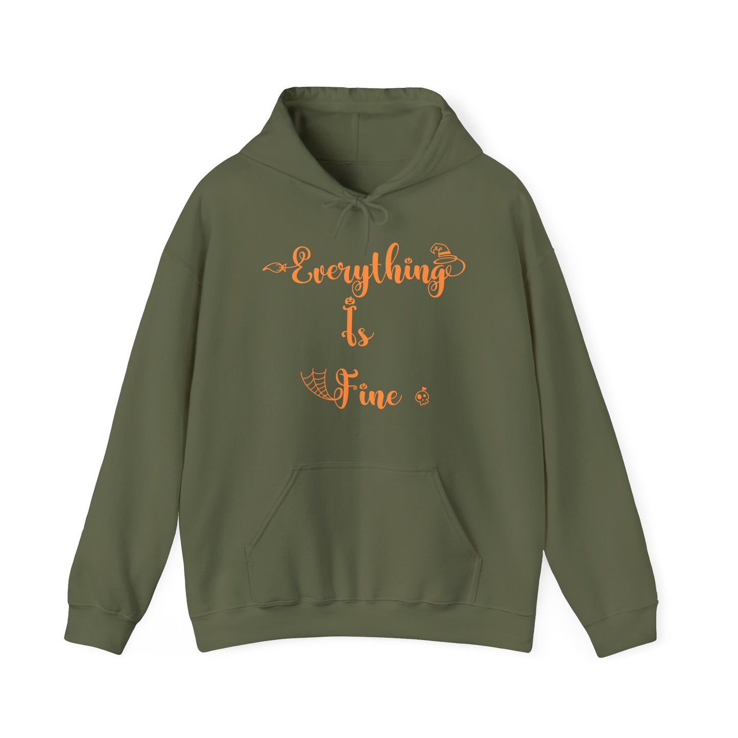 Everything is Fine Halloween Hoodie