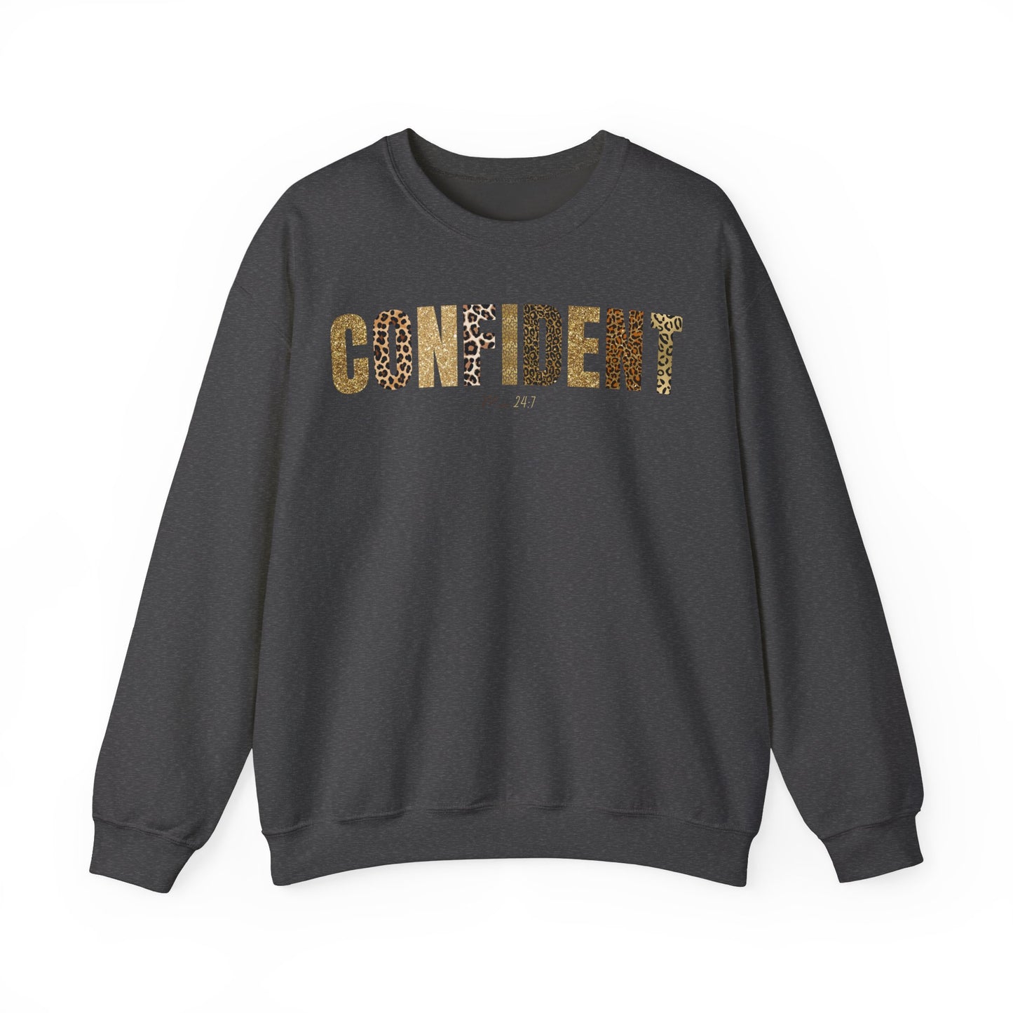 Confident Me 24:7 Leopard Patterns Sweatshirt