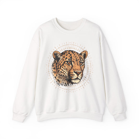 Leopard Face Sweatshirt