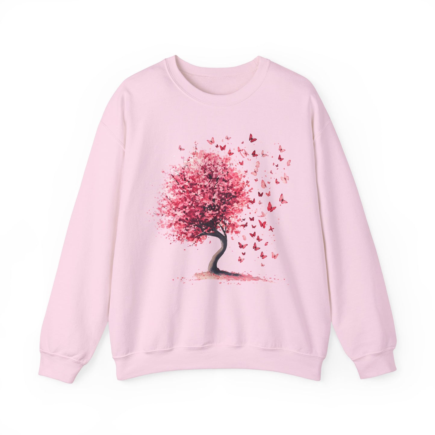 Sakura Tree Butterfly Sweatshirt