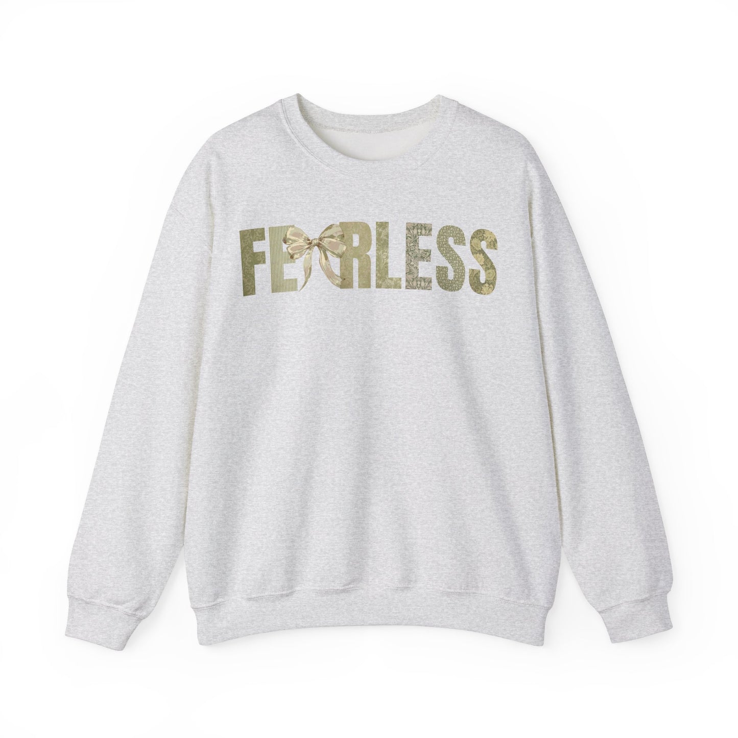 Fearless Green Coquette Bow Sweatshirt