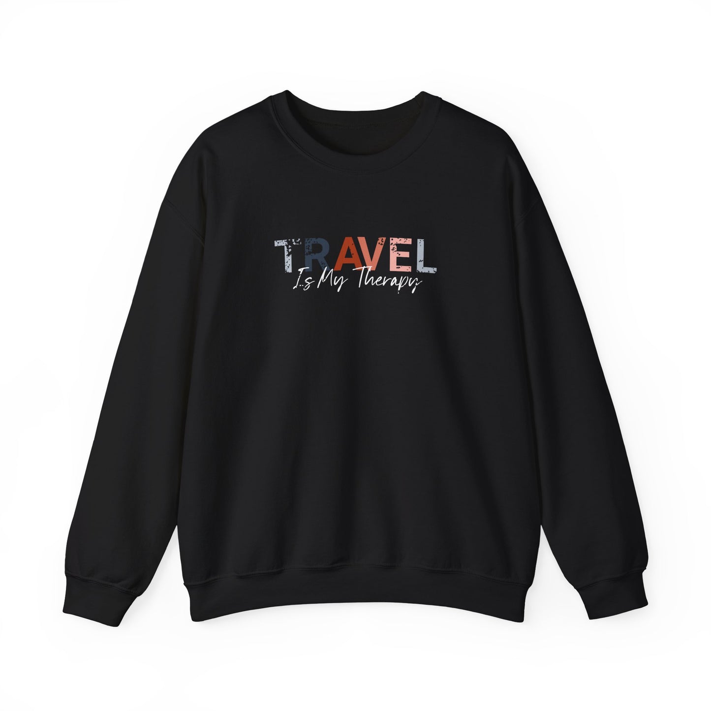 Travel Is My Therapy Sweatshirt