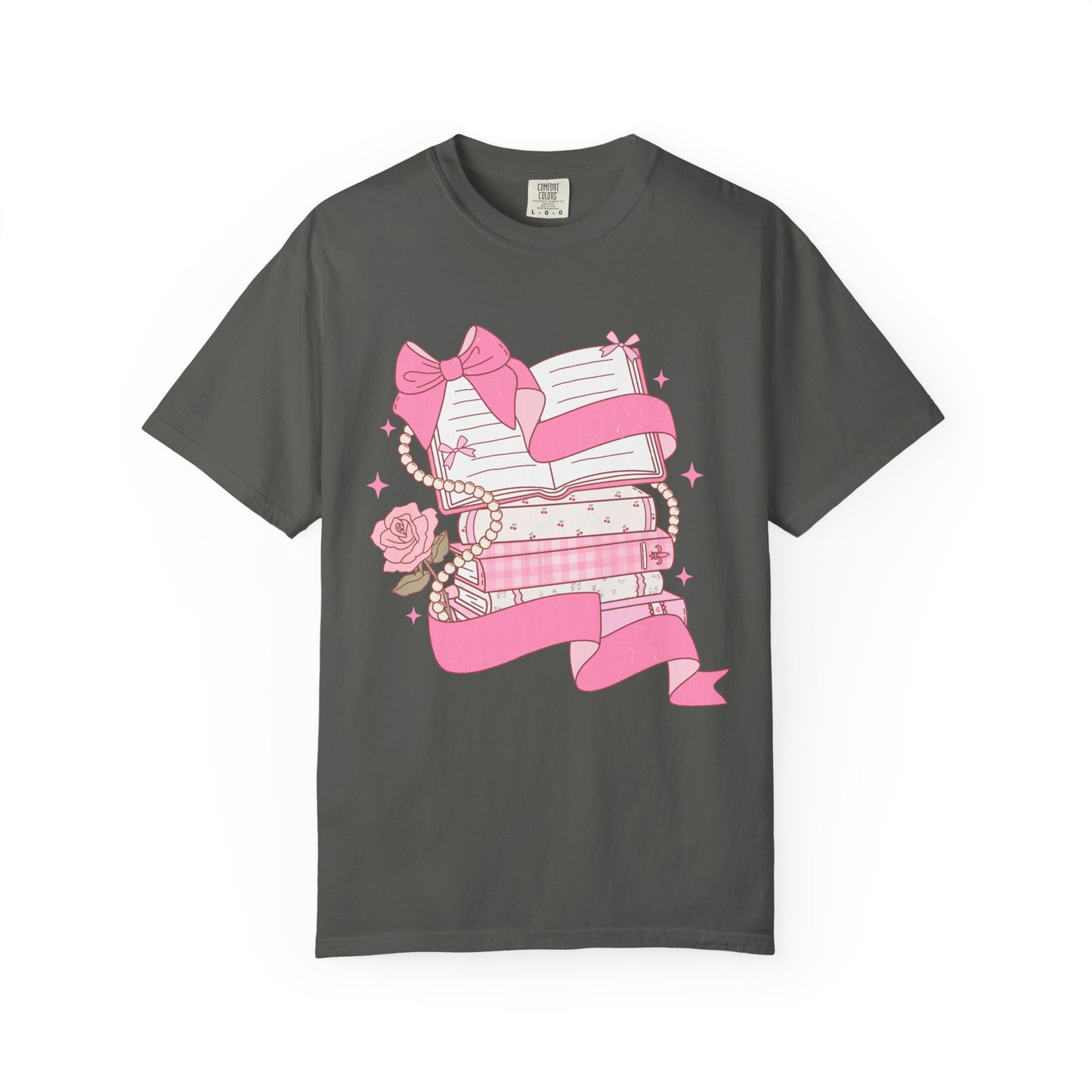 Coquette Book Lover Comfort Colors T-shirt