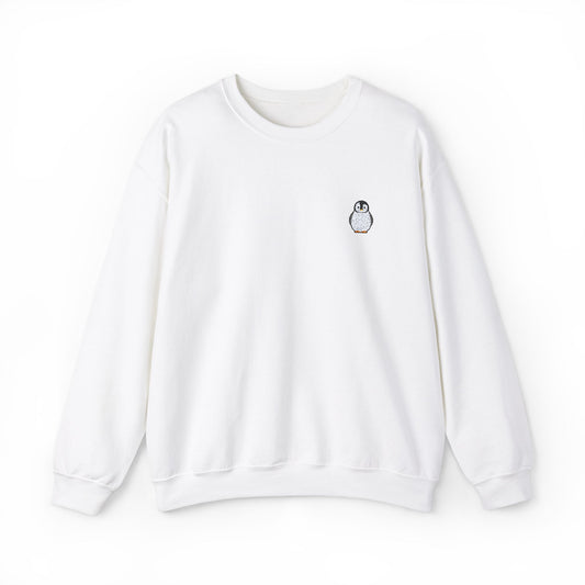 Embroidered Penguin Sweatshirt