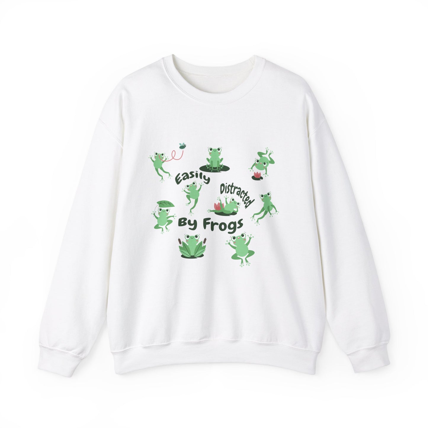 Easily Distracted By Frogs Sweatshirt