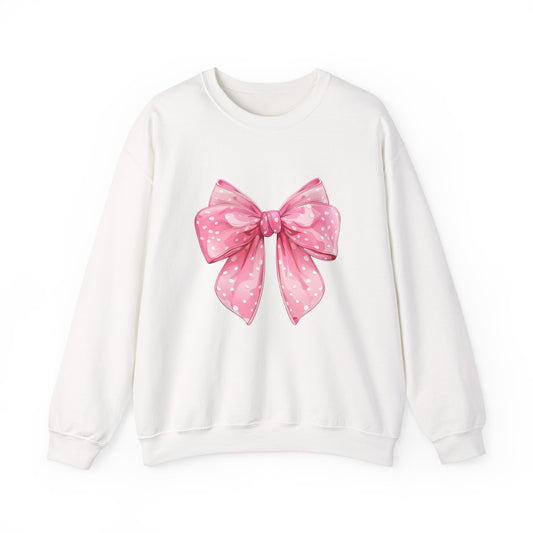 Pink Coquette Bow Sweatshirt