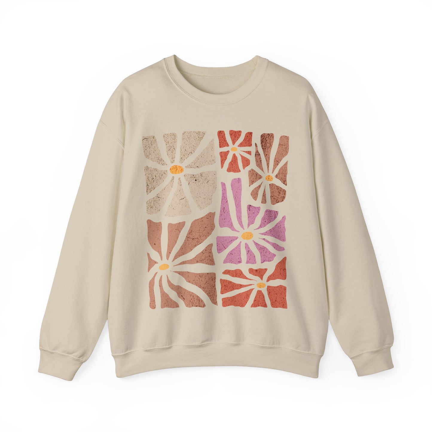 Retro Flowers Sweatshirt