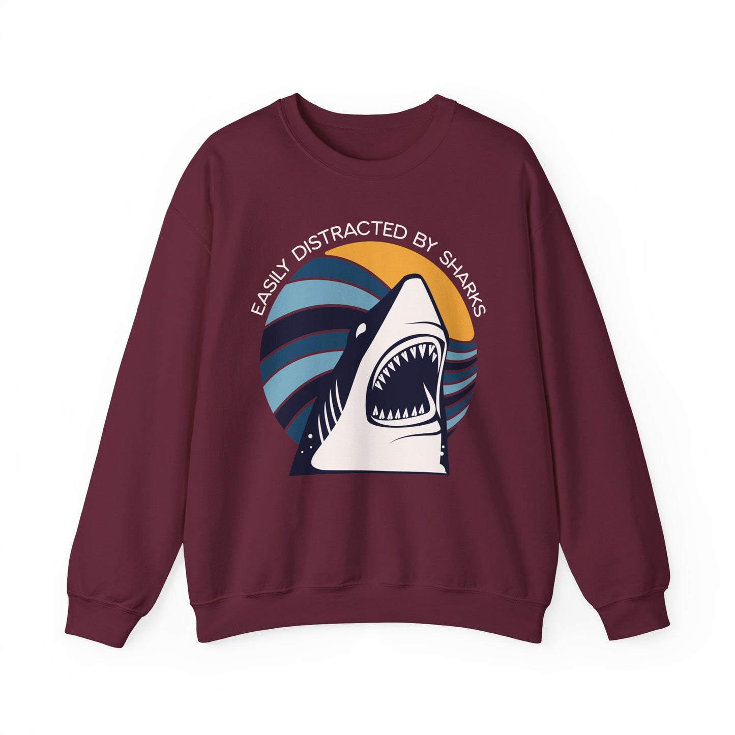 Easily Distracted By Sharks Sweatshirt