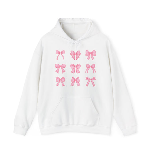 Pink Coquette Bows Hoodie