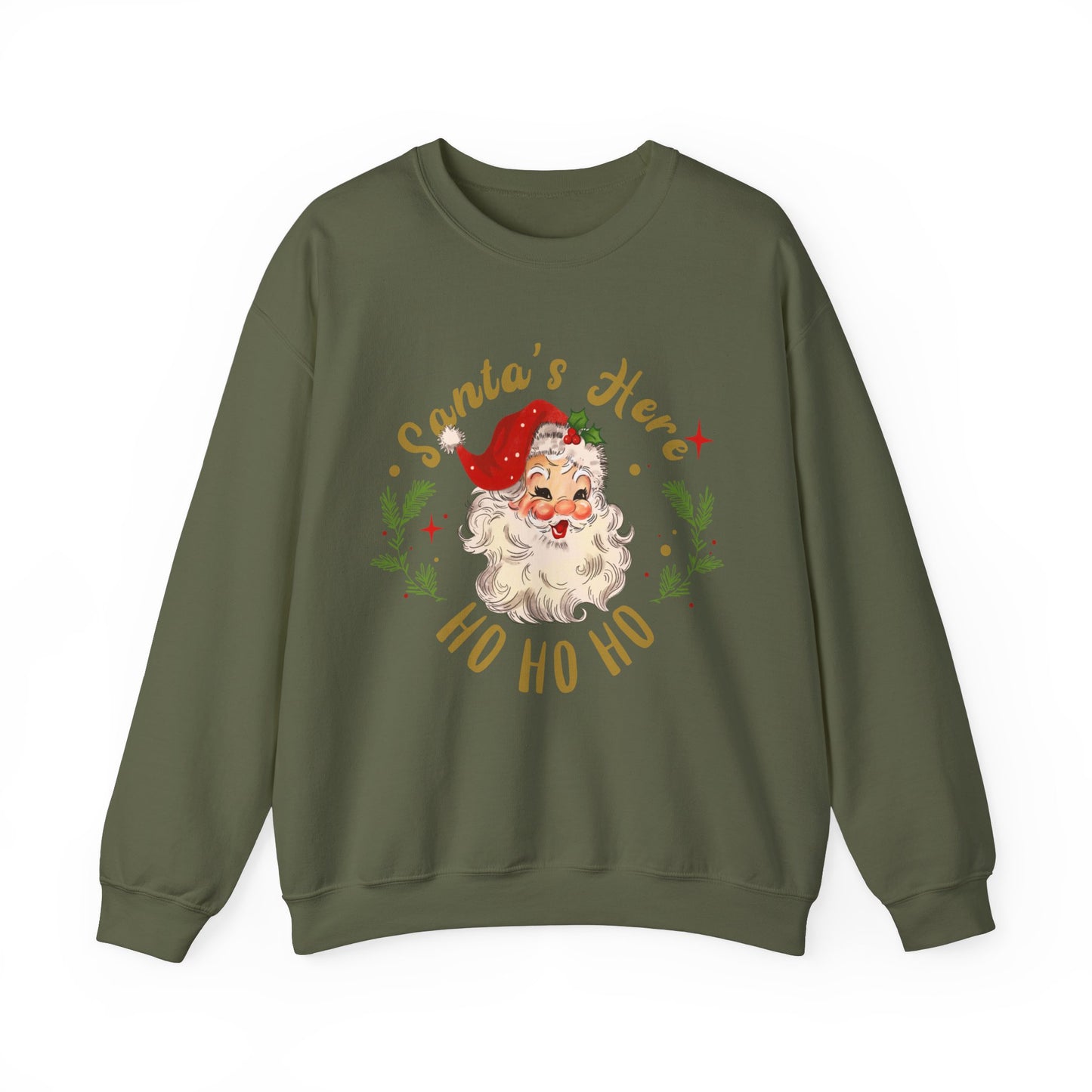 Christmas Santa Graphic Sweatshirt