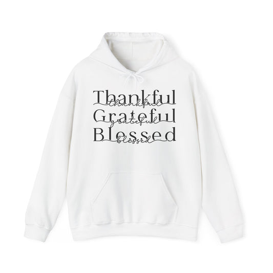 Thankful Grateful Blessed Hoodie