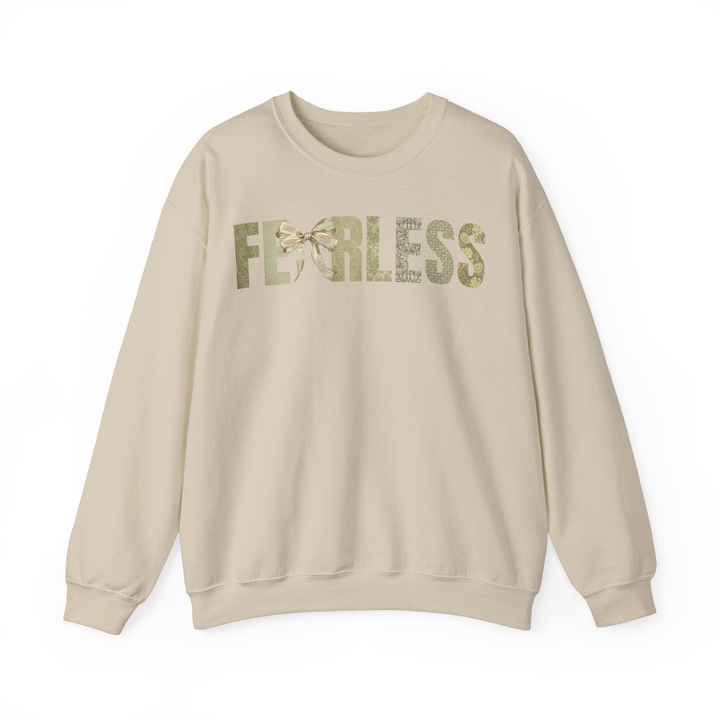 Fearless Green Coquette Bow Sweatshirt