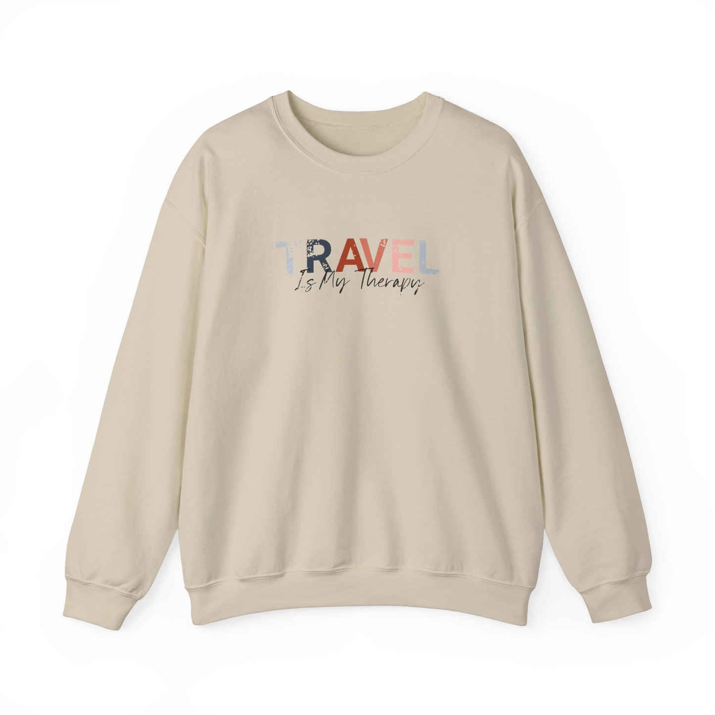 Travel Is My Therapy Sweatshirt