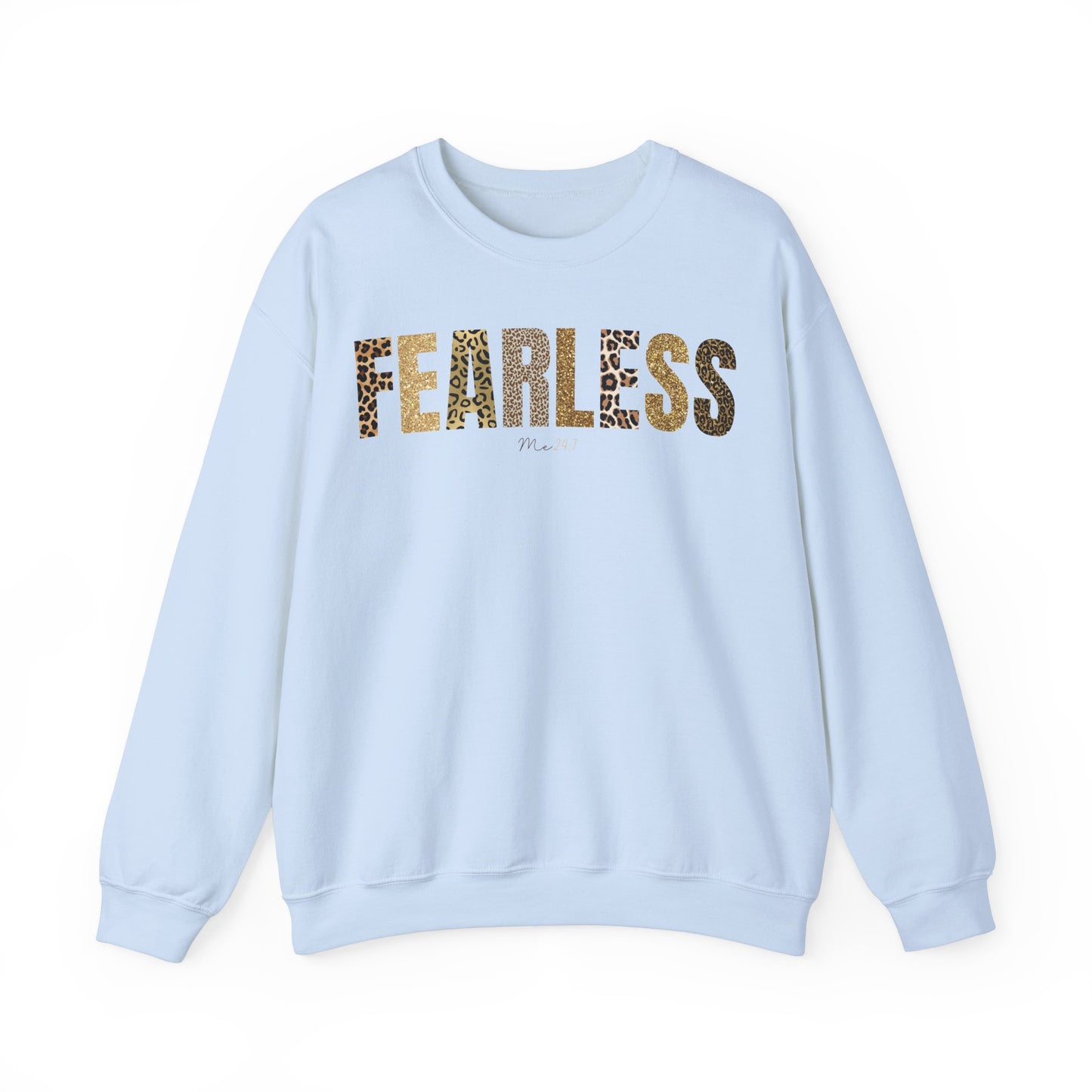 Fearless Me 24:7 Leopard Pattern Sweatshirt