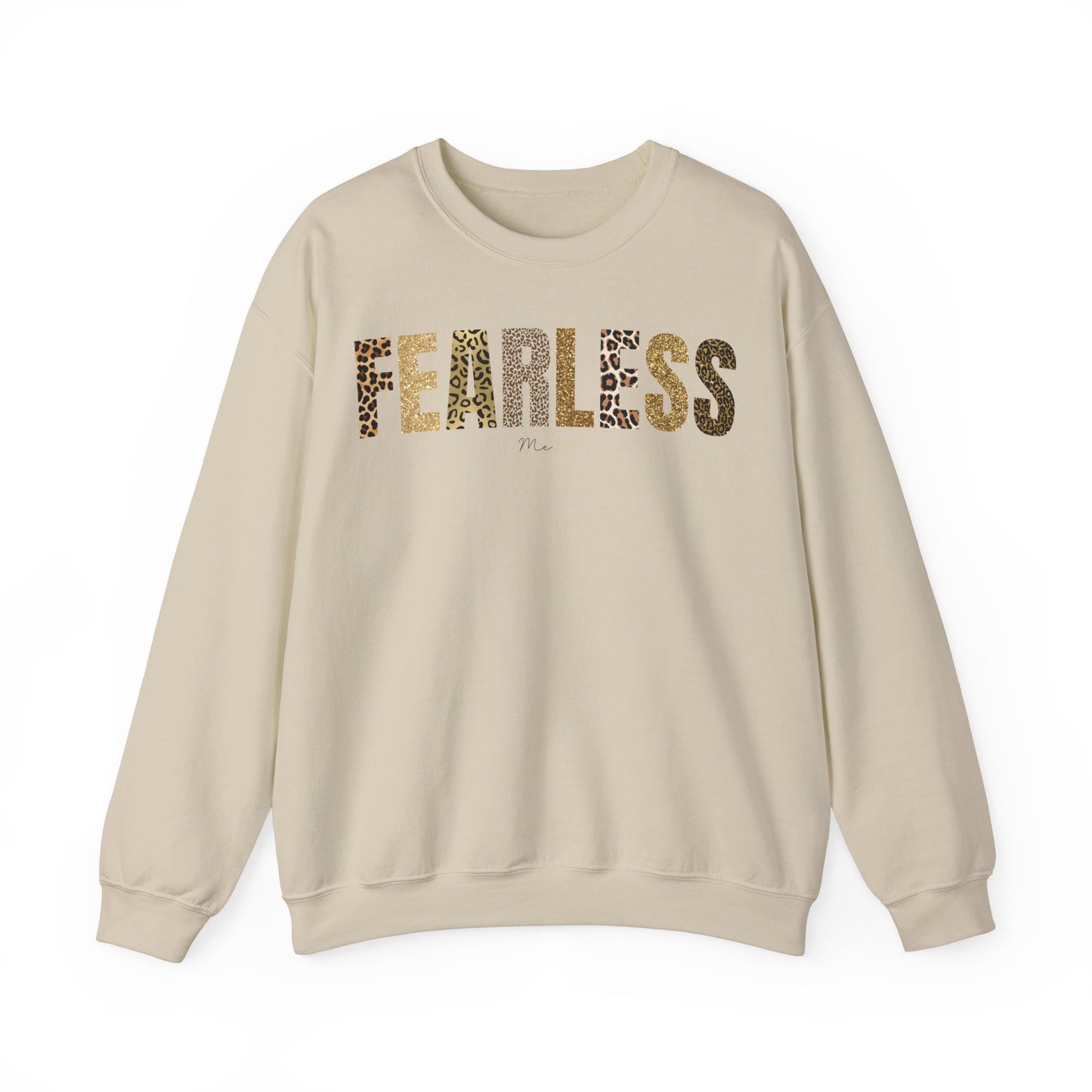 Fearless Me 24:7 Leopard Pattern Sweatshirt