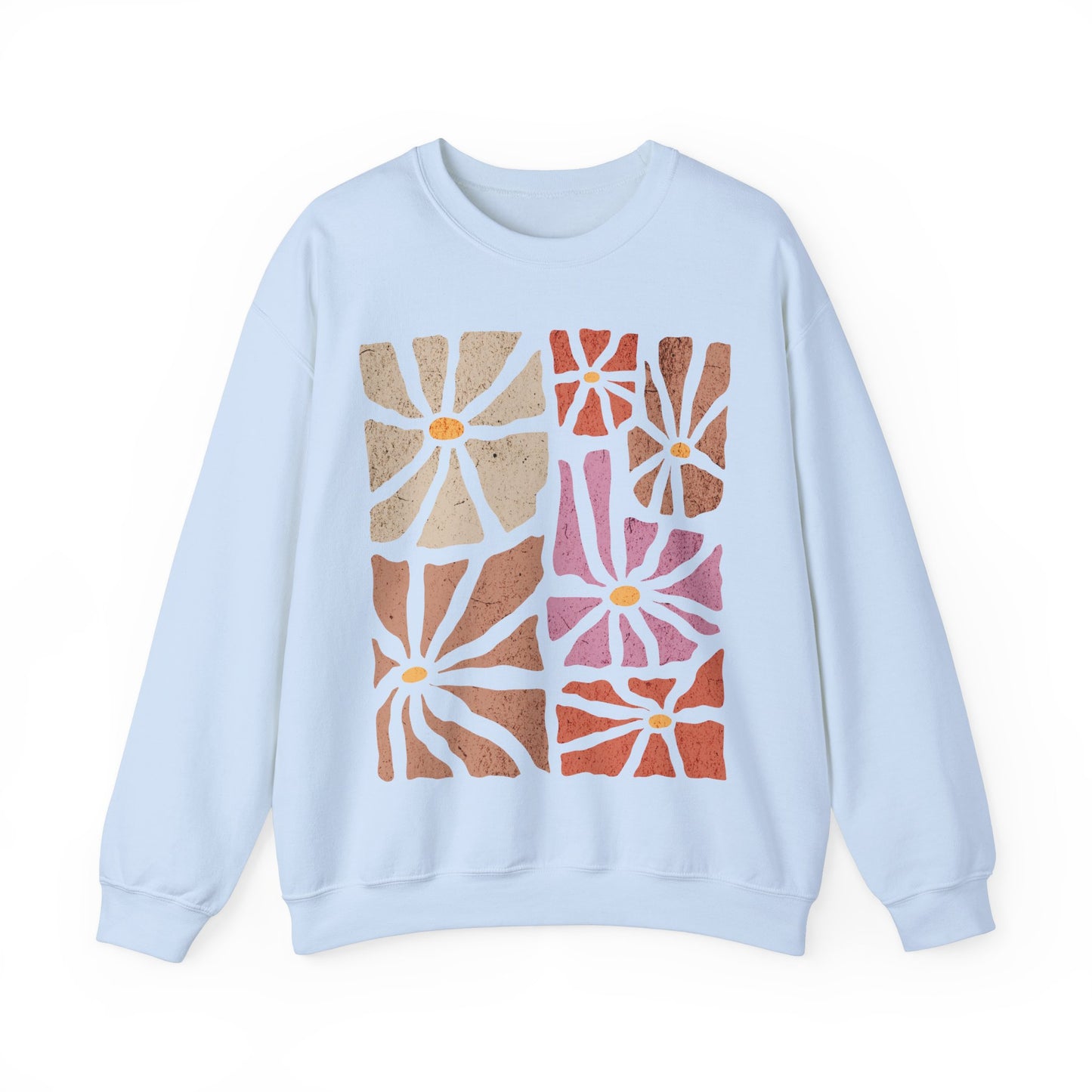 Retro Flowers Sweatshirt