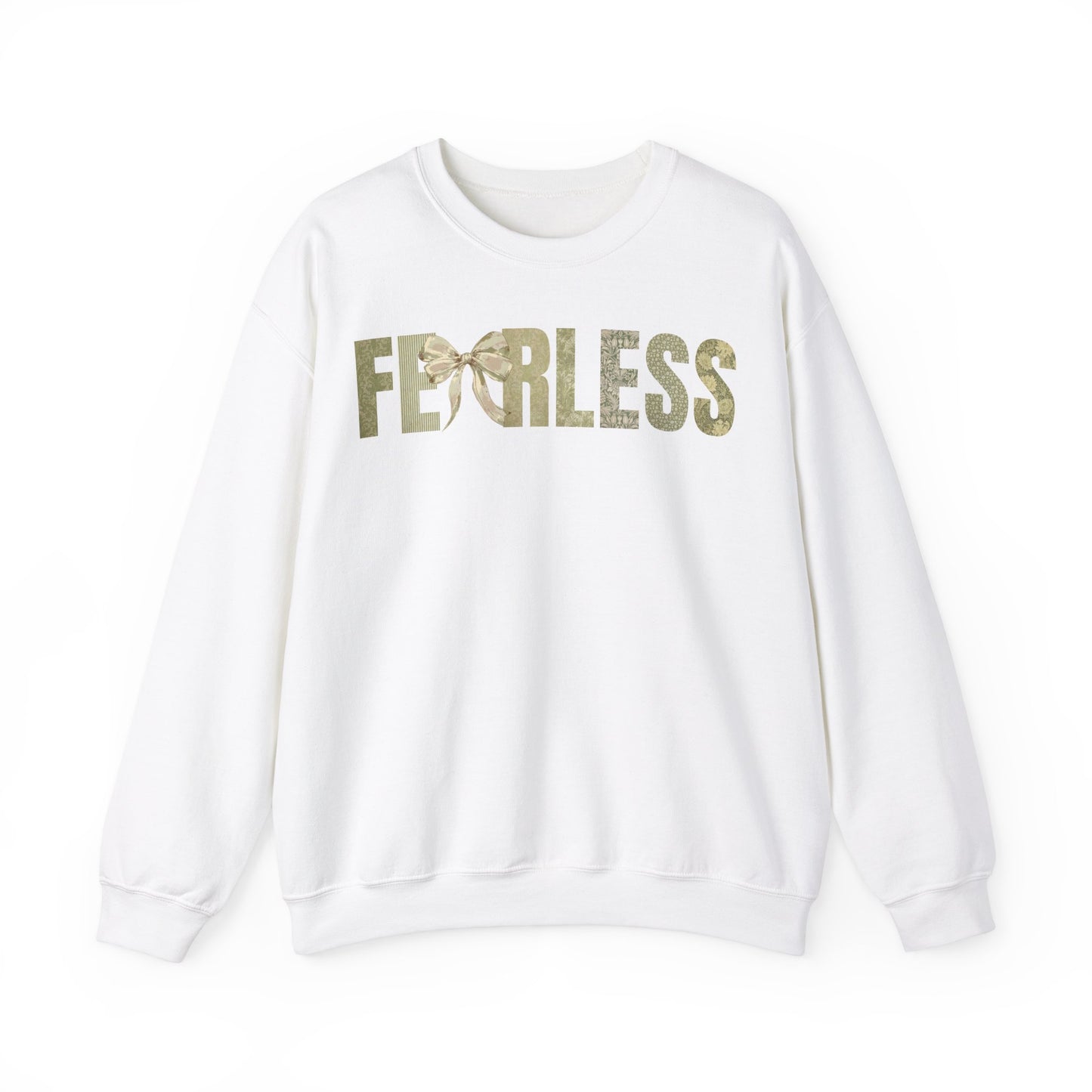 Fearless Green Coquette Bow Sweatshirt