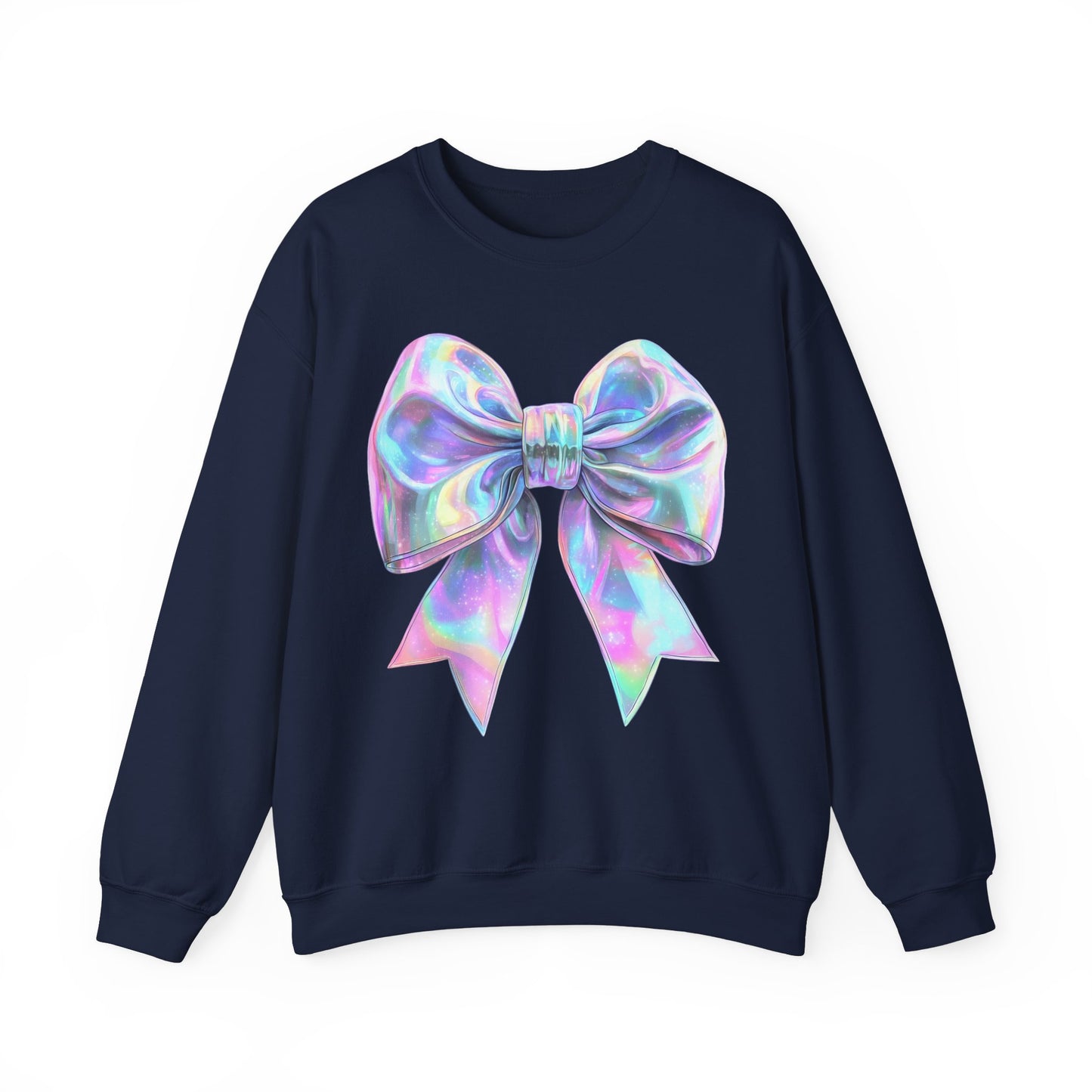 Iridescent Holographic Coquette Bow