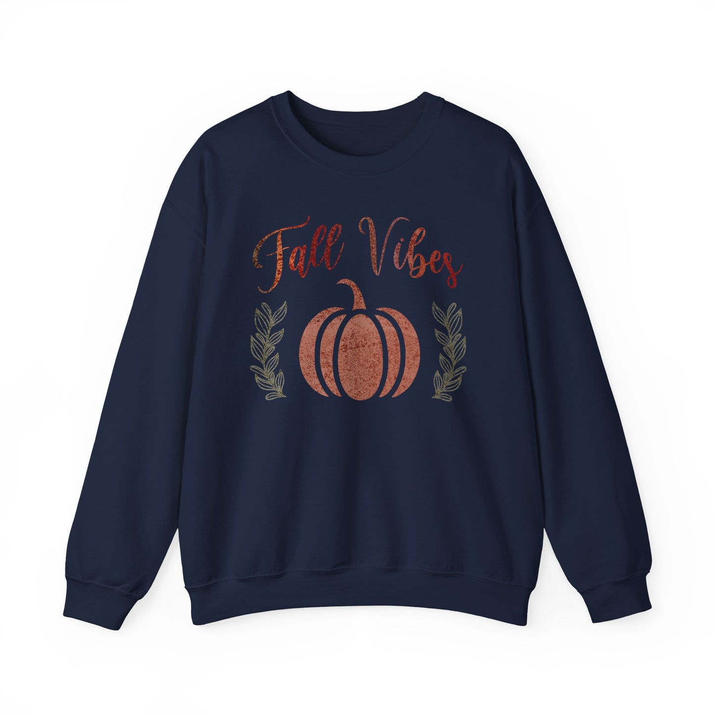 Fall Vibes Pumpkin Graphic Sweatshirt