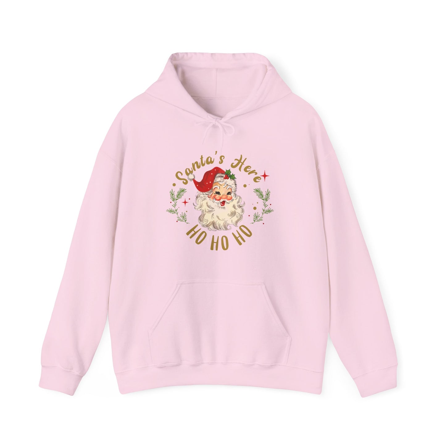 Santa's Here Christmas Santa Hoodie