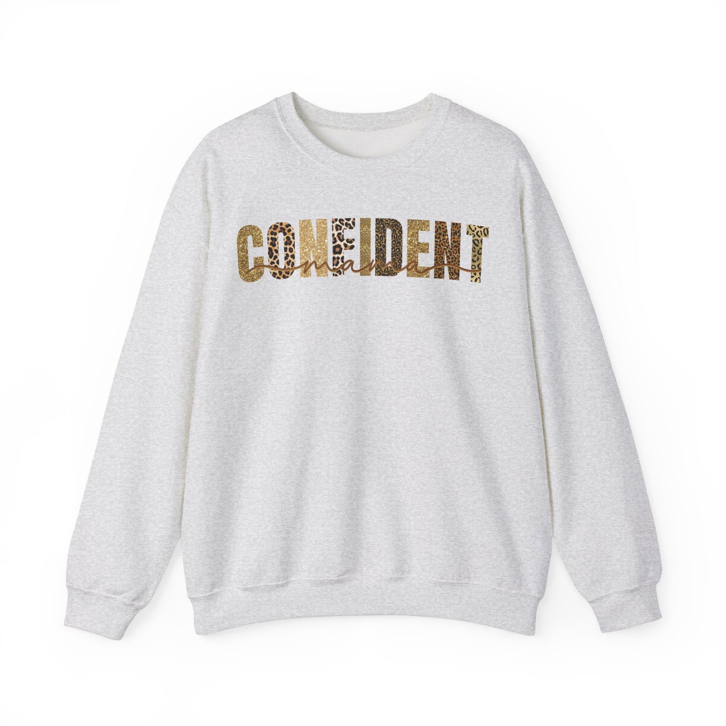 Confident Mama Leopard Pattern Sweatshirt