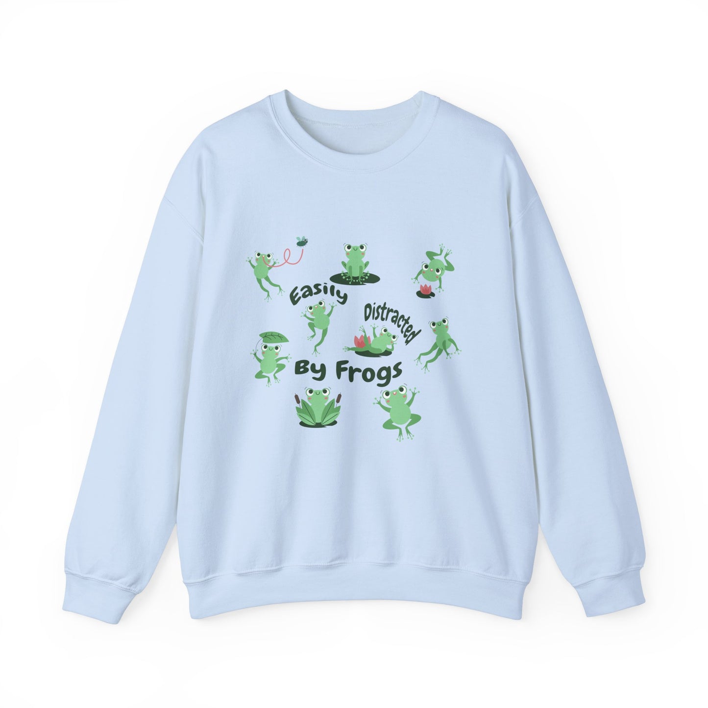 Easily Distracted By Frogs Sweatshirt