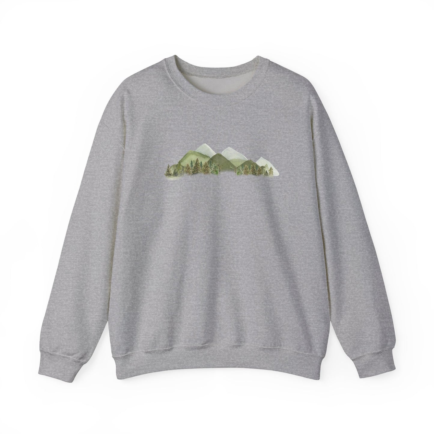 Sage Green Mountain Sweatshirt