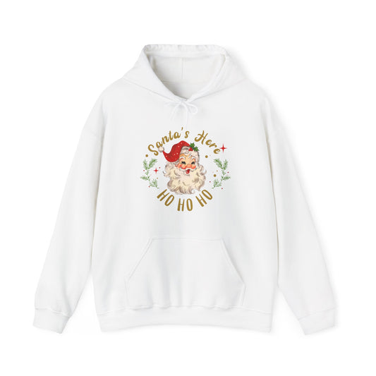 Santa's Here Christmas Santa Hoodie