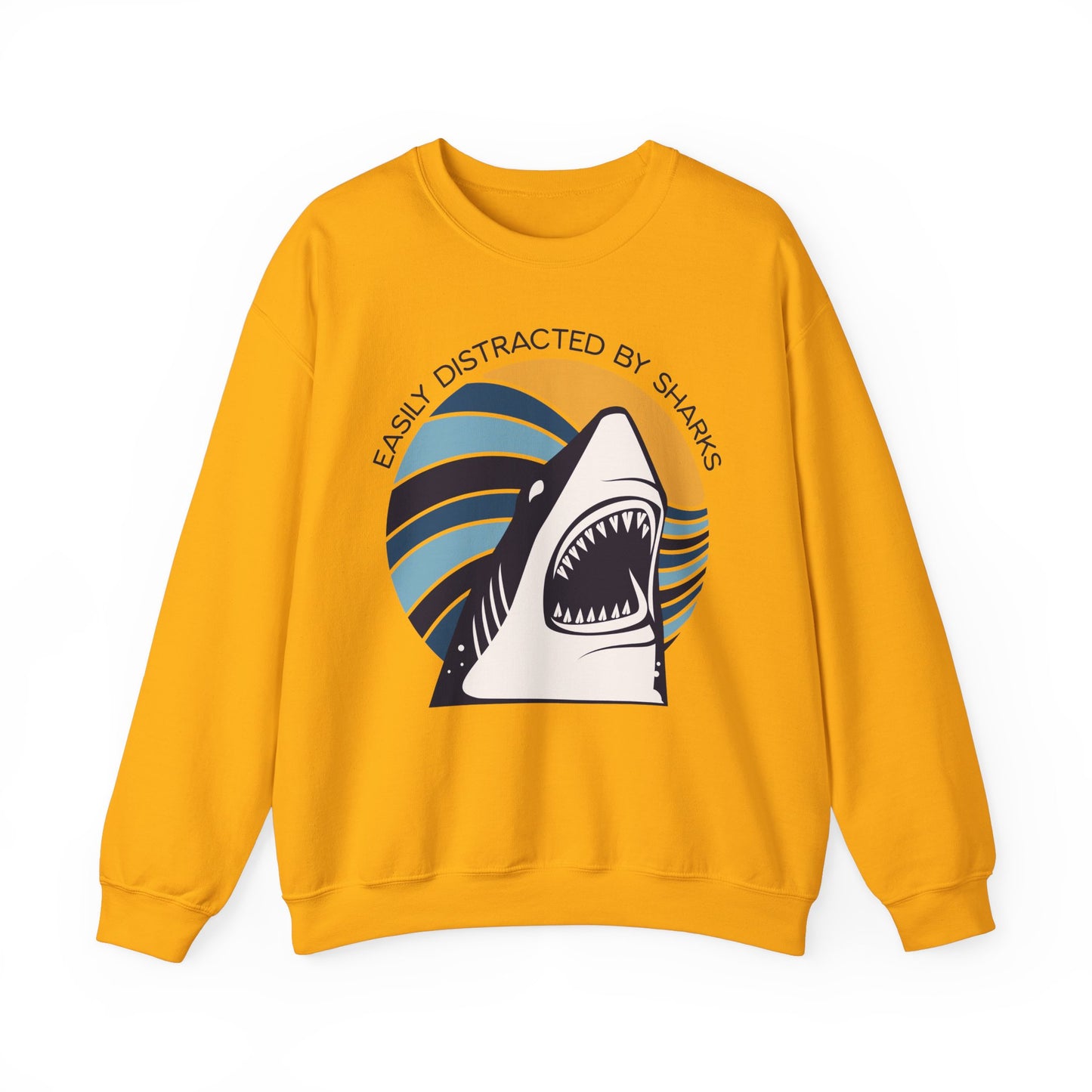 Easily Distracted By Sharks Sweatshirt