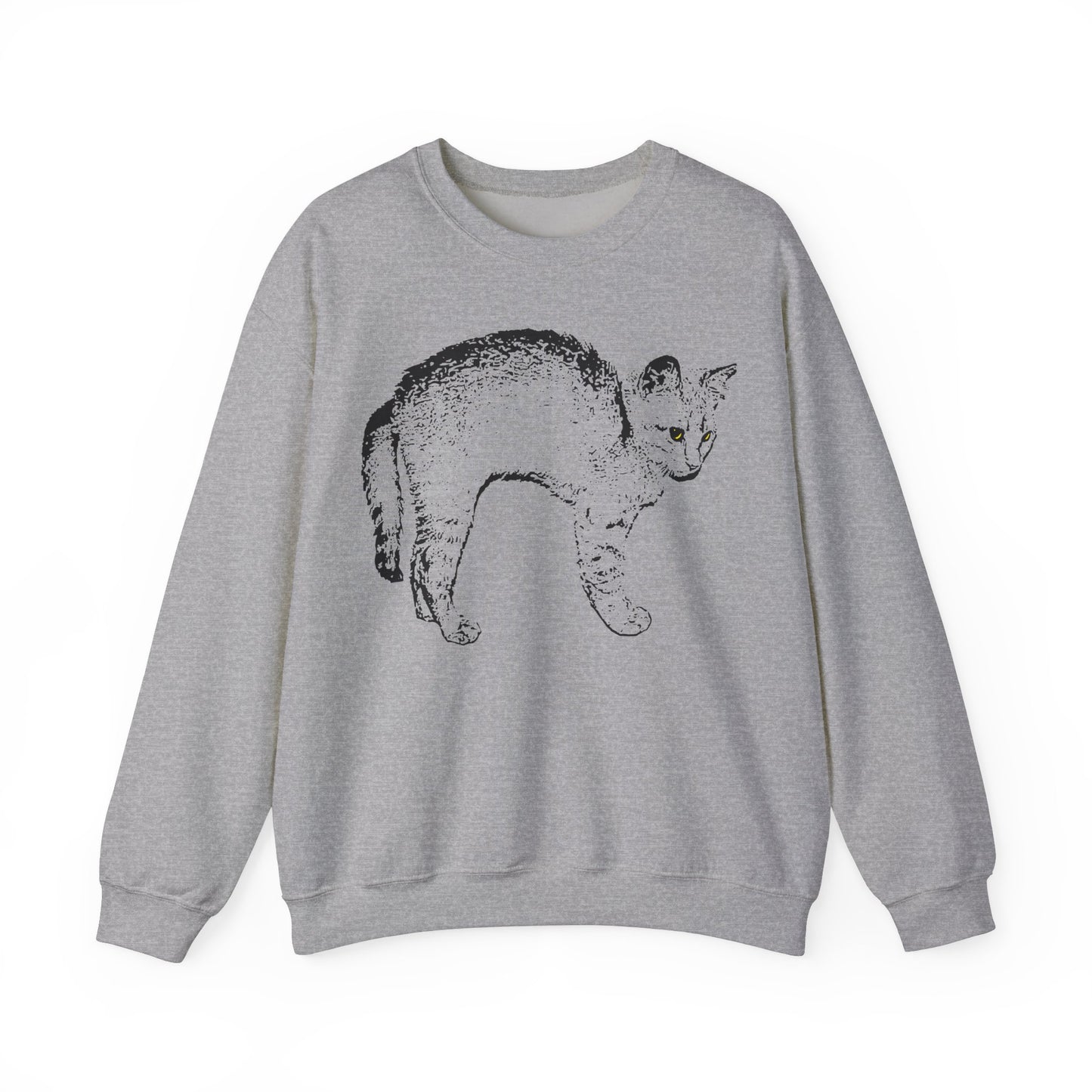 Cat Silhouette Sweatshirt