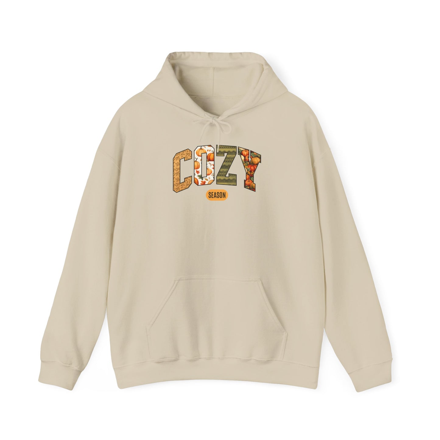 Cozy Season Fall Pumpkin Patterns Hoodie