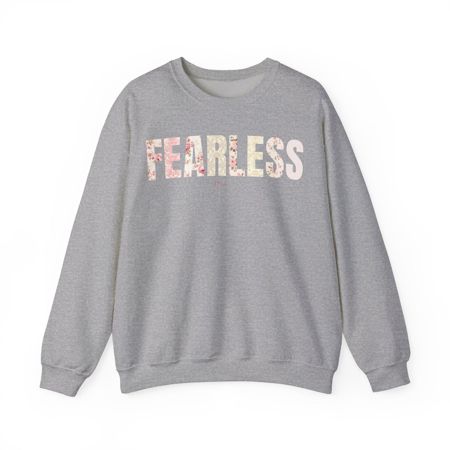 Fearless Me 24:7 Pink Floral Patterns Sweatshirt