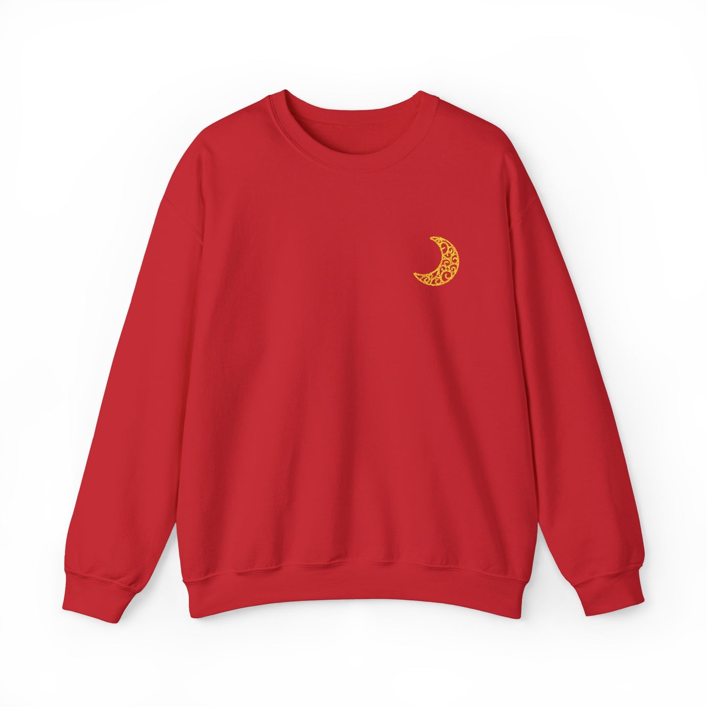 Embroidered Minimalist Moon Sweatshirt