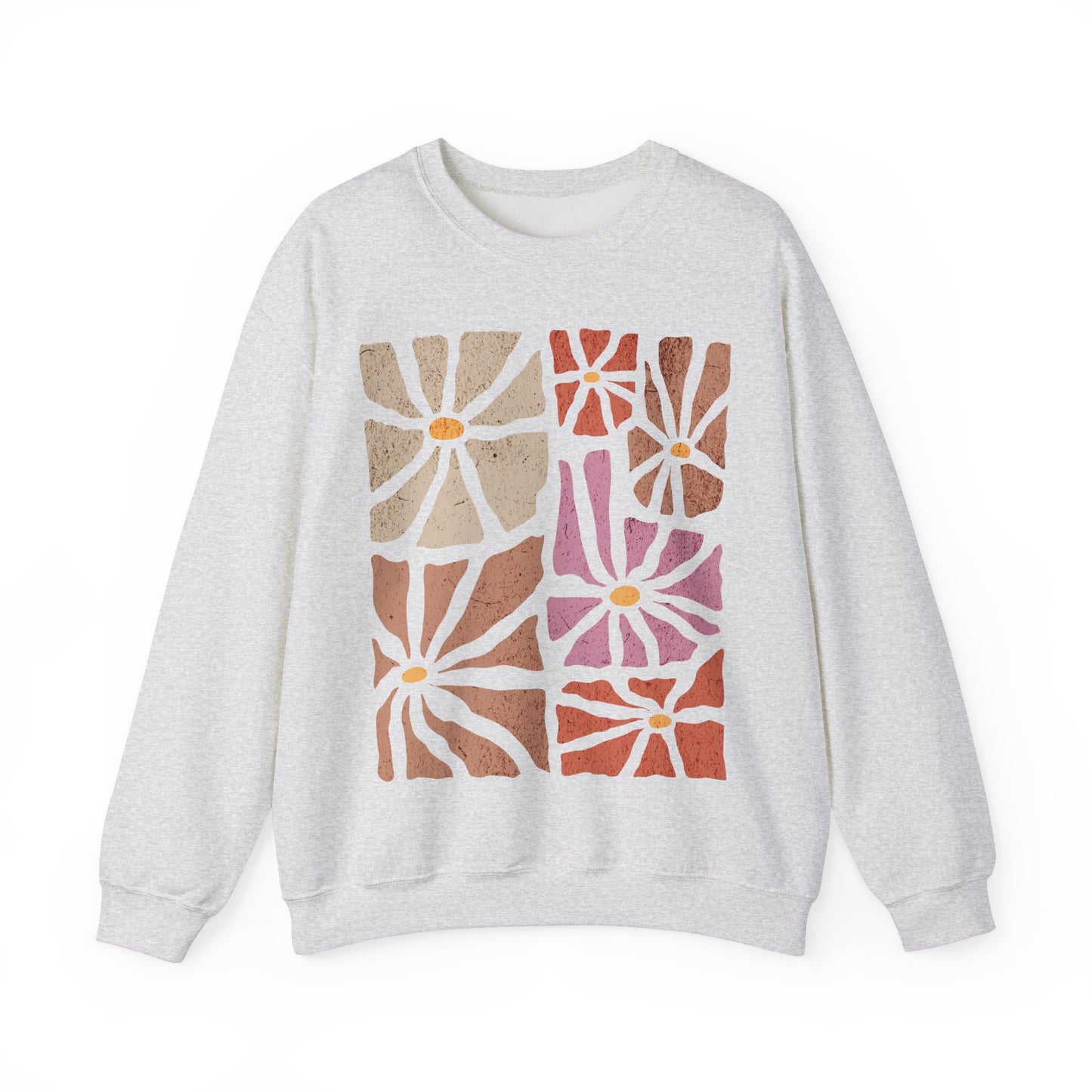 Retro Flowers Sweatshirt